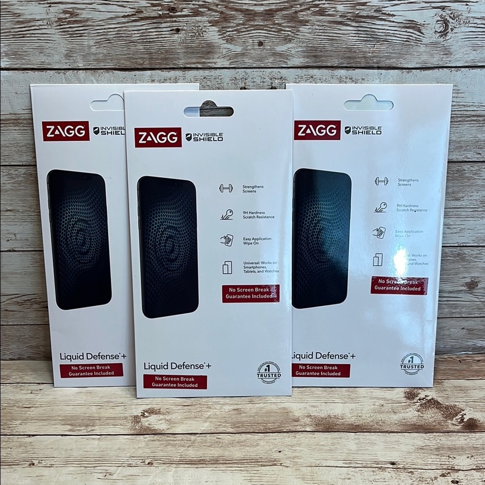 3 ZAGG IS-Liquid Defense Plus-FG-USA-TMO Screen Protectors